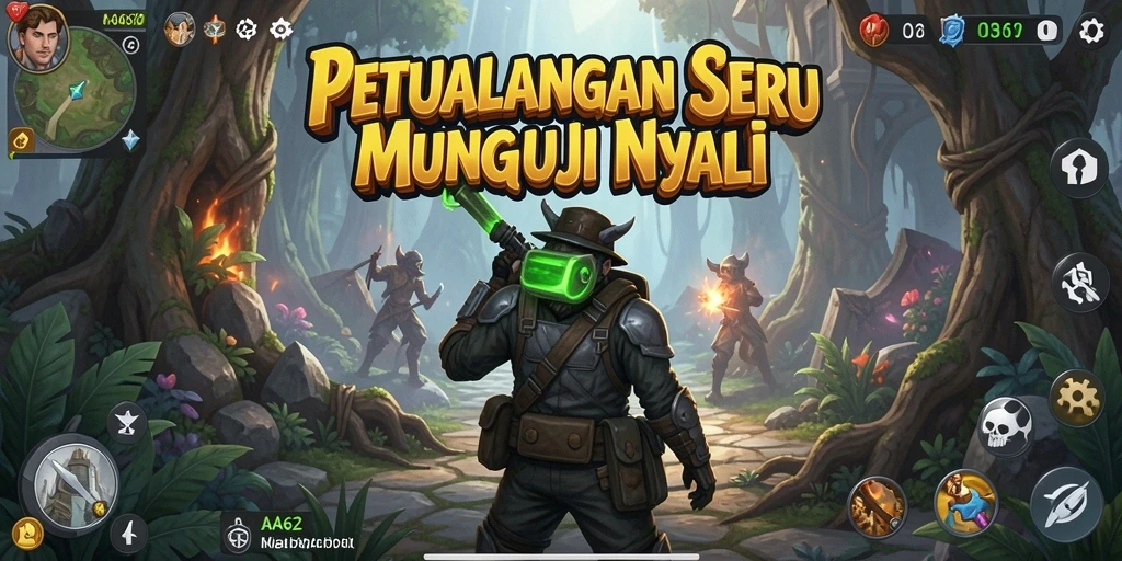 Tampilan menarik dengan gameplay seru di AA62.
