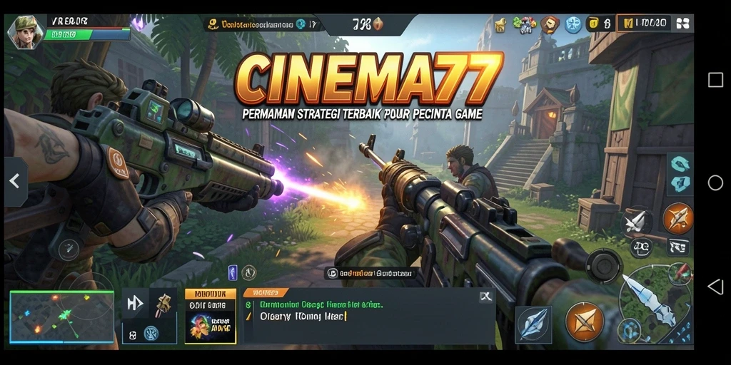 Tampilan menakjubkan dari gameplay <strong>CINEMA77</strong> yang mendebarkan dan penuh strategi.
