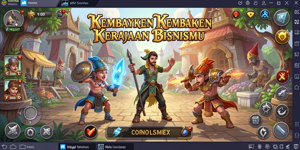 Screenshot PRG007 menampilkan keseruan gameplay Tycoon yang menarik.