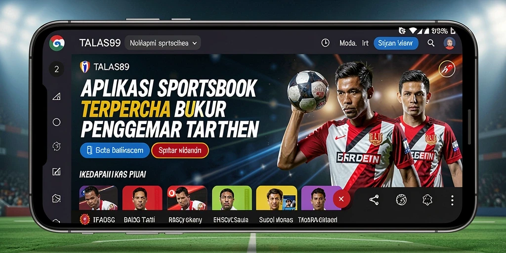 Tampilan gameplay sportsbook yang menarik di aplikasi TALAS89.