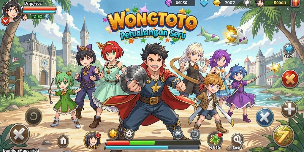 Tampilan gameplay WONGTOTO yang menakjubkan dan penuh aksi.